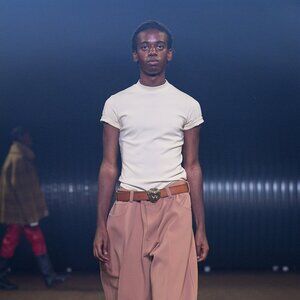 BNWT AW20 MARNI OFF WHITE SLIM FITTING TSHIRT 50